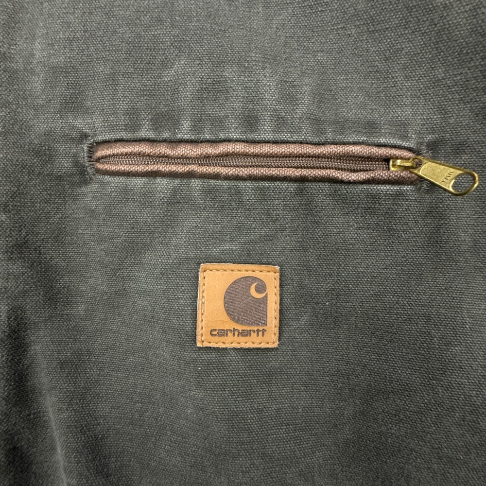 Carhartt Detroit Jacket Blanket Lined Mens 5XL J97 MOS Moss Green NWT NOS - Picture 9 of 16